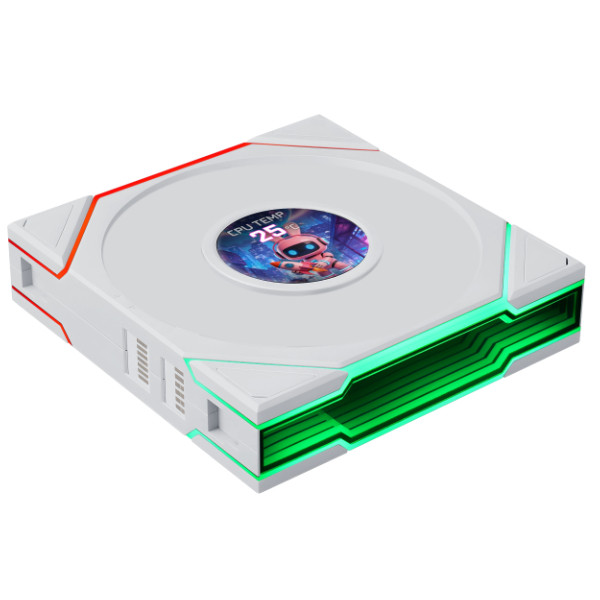 Lian Li UNI FAN TL LCD FLEX 120 White Single Pack | G9F.12TLLCD1F1W.00