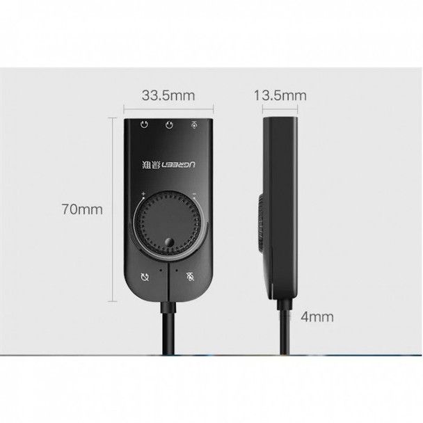 UGreen USB 7.1 External Sound Card | CM129 | 40964
