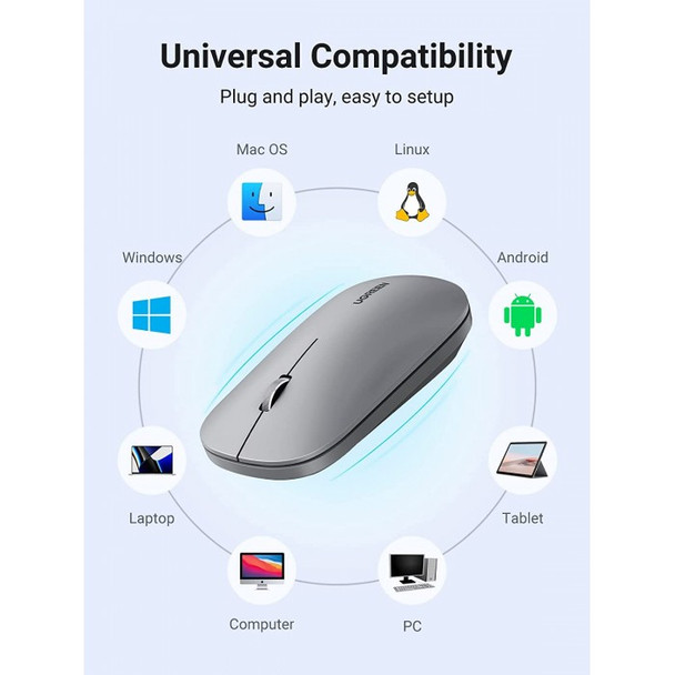 UGreen Portable Wireless Office Mouse | MU001 | 90373