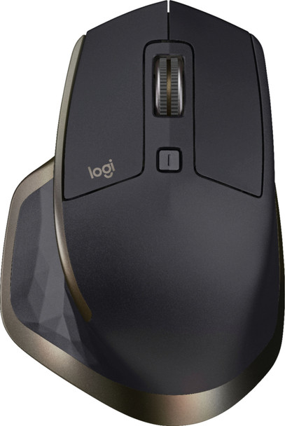 Logitech - MX Master Wireless Laser Mouse - Meteorite | 910-005527