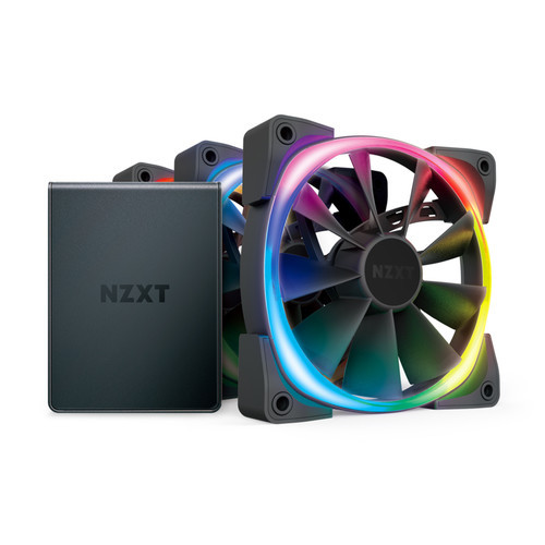 NZXT Aer RGB 2 Triple Starter 120mm | 3x RGB Fans with HUE 2