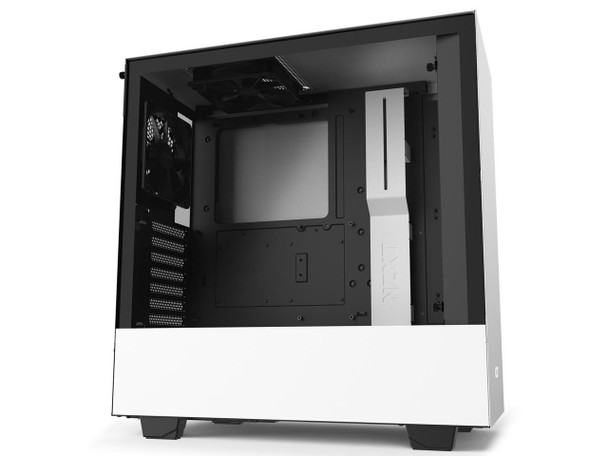 NZXT Case H510 Mid-Tower Matte White with Tempered Glass | CA-H510B-W1