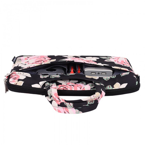 CanvasArtisan H40-C12 13" Laptop Bag, Black | H40-C12-13BK