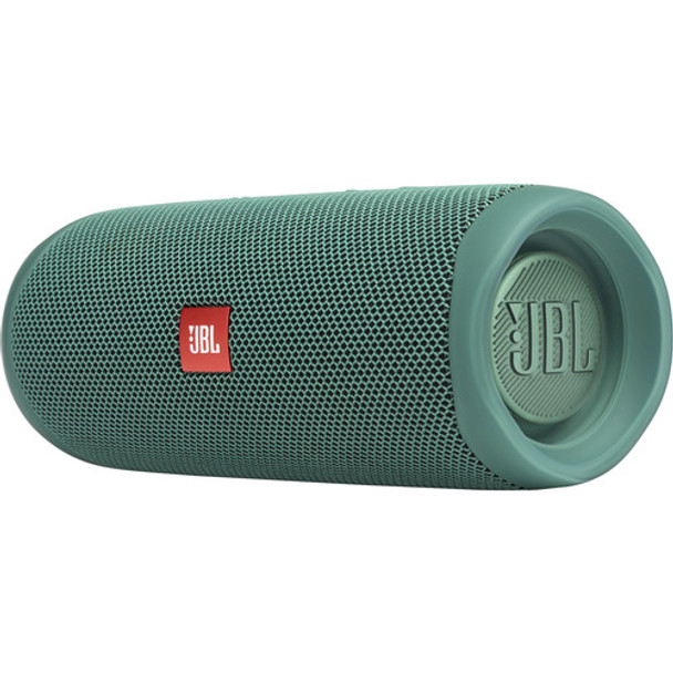 JBL Flip 5 Waterproof Bluetooth Speaker, Green, Eco Edition | JBLFLIP5ECOGRNAM