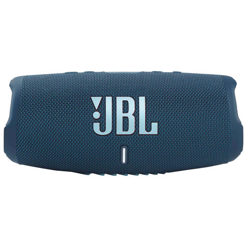 JBL Charge 5 Waterproof Bluetooth Wireless Speaker, Blue | JBLCHARGE5BLUAM