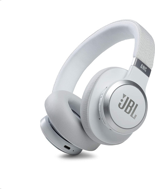 JBL Live 660NC Wireless Headset, White | Live 660NC