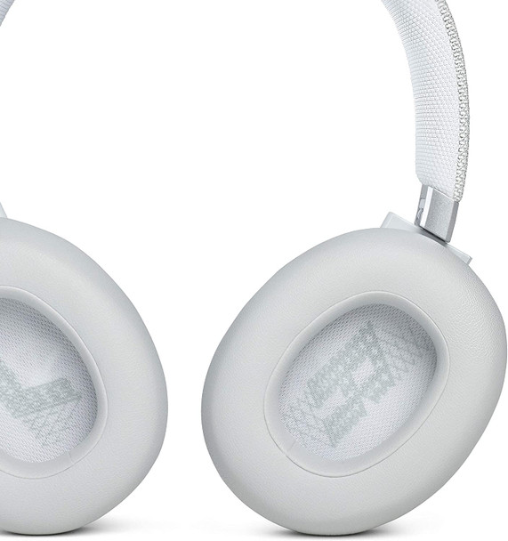 JBL Live 660NC Wireless Headset, White | Live 660NC