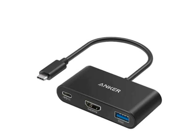 Anker PowerExpand 3-In-1 USB-C Hub, Grey | AN.A8339HA1.GY