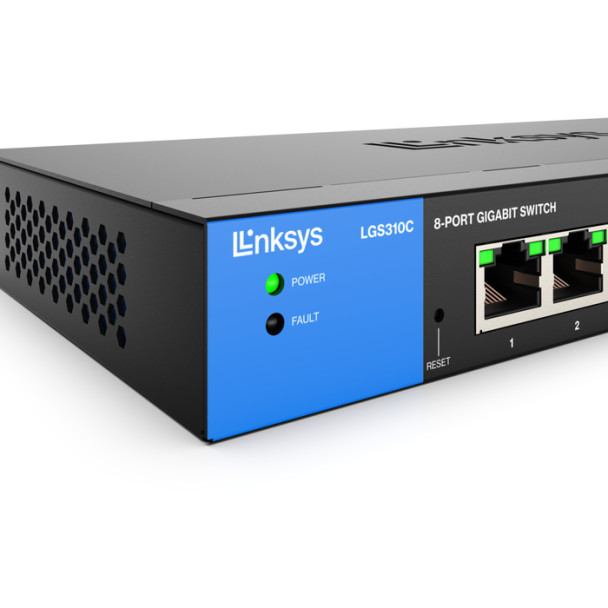 Linksys 8-Port Managed Gigabit Ethernet Switch | LGS310C