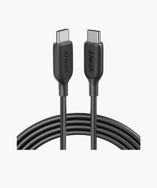 Anker PowerLine III USB-C to USB-C 3ft Cable, Black | AN.A8852H11.BK