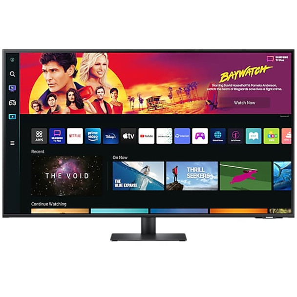 Samsung 43" M7 4K Smart Monitor with Speaker, Wifi, Bluetooth and Remote Controle | LS43BM700UMXZN