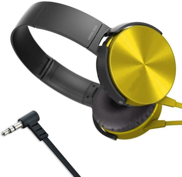 Headphones Extra Bass Yellow Stereo | MDR-XB450AP