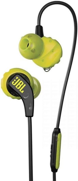 JBL Endurance Run Sweatproof Sports In-Ear Earphones, Yellow | JBLENDURRUNBNL