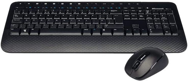 Microsoft Wireless Desktop Keyboard and Mouse, Black | M7J-00028