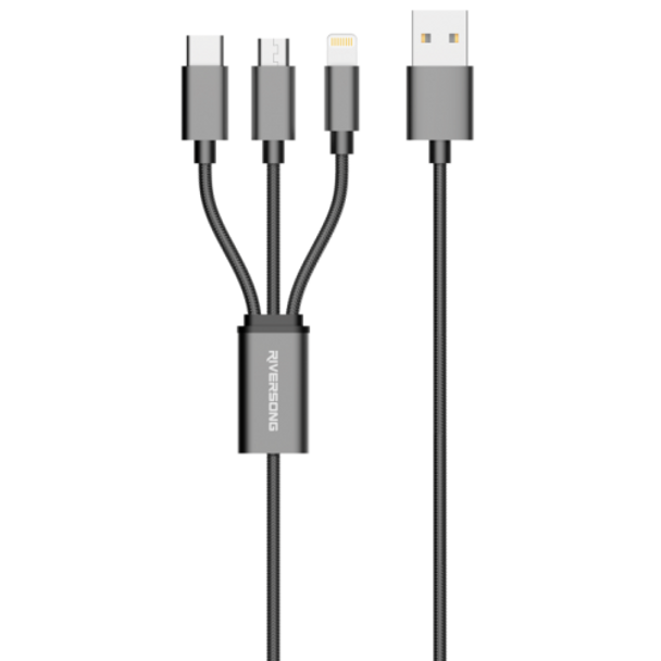 RiverSong Infinity III 3-In-1 Charging Cable | C19