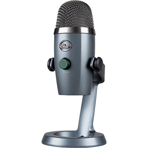Logitech BLUE Yeti Nano USB Mic, Vivid Blue | 988-000089