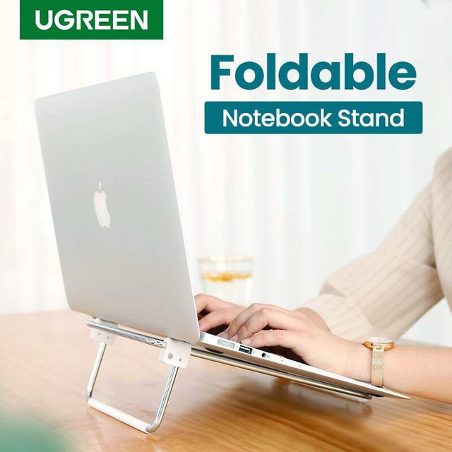 UGREEN Aluminum Alloy Vertical Laptop Stand Holder AYOUB COMPUTERS