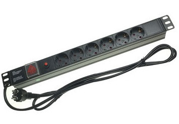 Power Distribution Unit (PDU), 8 Sockets, 1U, 16A