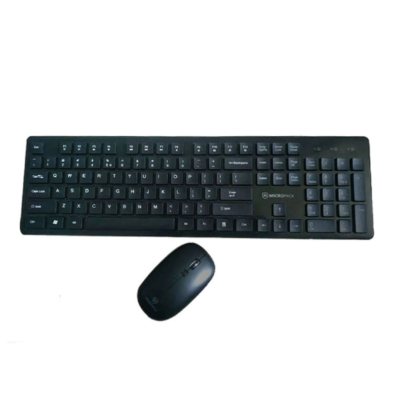 Micropack Ifree Pro Elegant Wireless Combo Keyboard & Mouse, Black, English | KM-236W