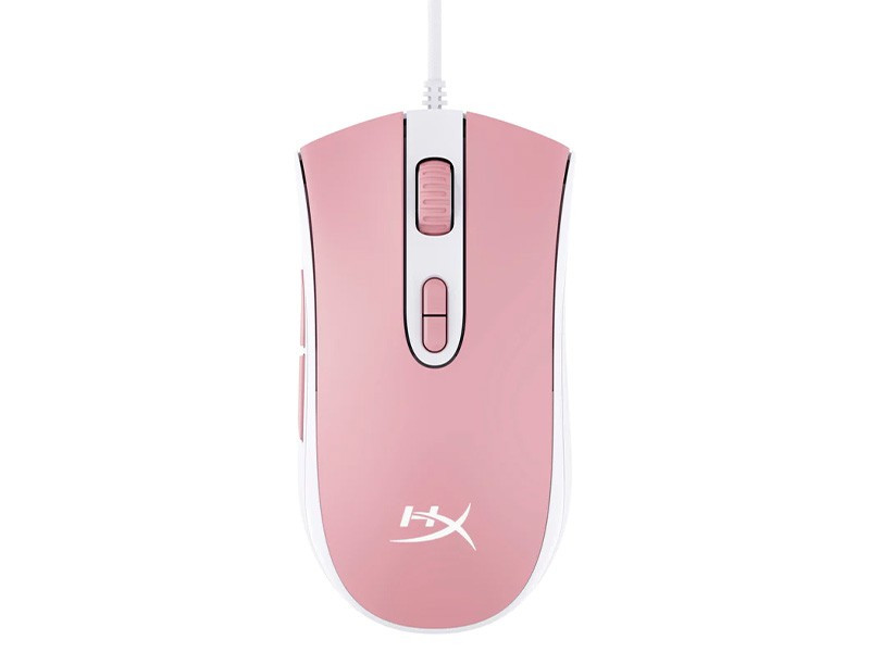 HyperX Pulsefire Core - RGB Gaming Mouse, White/Pink | 639P1AA
