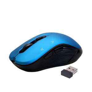 Promate 800/1200/1600Dpi Optical Tracking Wireless Mouse-Blue | SLIDER-B
