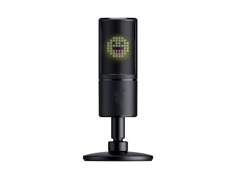 Razer Seiren Emote Condenser Microphone For Streaming | RZ19-03060100-R3M1