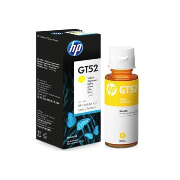 HP GT52 Yellow Original Ink Bottle M0H56AE
