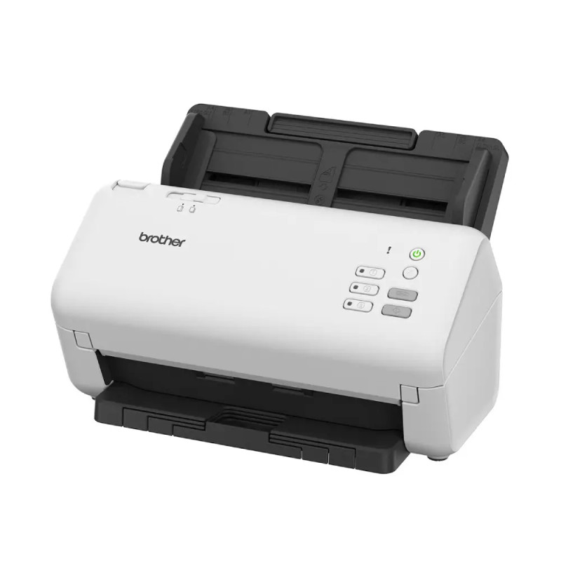Brother High-Speed Network Desktop Scanner 40ppm 80-Sheet ADF Duplex Scanning | ADS-4300N