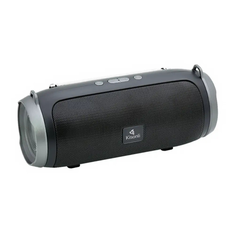 Kisonli KS-2000 Bluetooth Computer System Speaker, Black/Grey | KS-2000