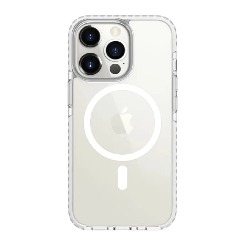 Green Lion Series 8 Transparent Case with Strong Magnetic Adsorption Strip ,iPhone 14 , Clear | GNS8TP14CL