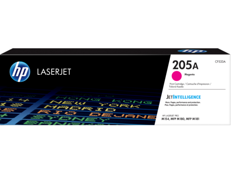 Toner HP 205A Magenta Original LaserJet Toner Cartridge ( CF533A )