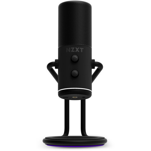 NZXT Capsule Cardioid USB Microphone, Black | AP-WUMIC-B1