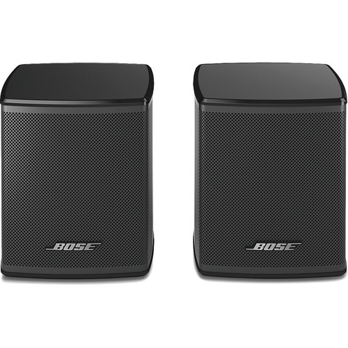 Bose - Surround Speakers 120-Watt Wireless Home Theater Speakers (Pair) - Black | 809281-1100