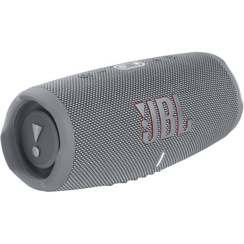 JBL Charge 5 WaterProof Portable Bluetooth Speaker, Gray | JBLCHARGE5GRAYAM