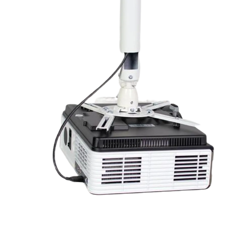 SkyPro Projector Ceiling Mount Adjustable 50cm~100cm Black, Cable Management, Rotation angle: ± 15°, Supports up to 20 kg | X5010-W