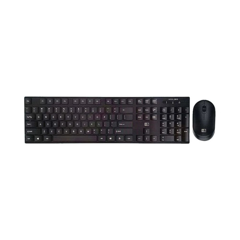 HEATZ Wireless Keyboard and Mouse , Black | ZK15