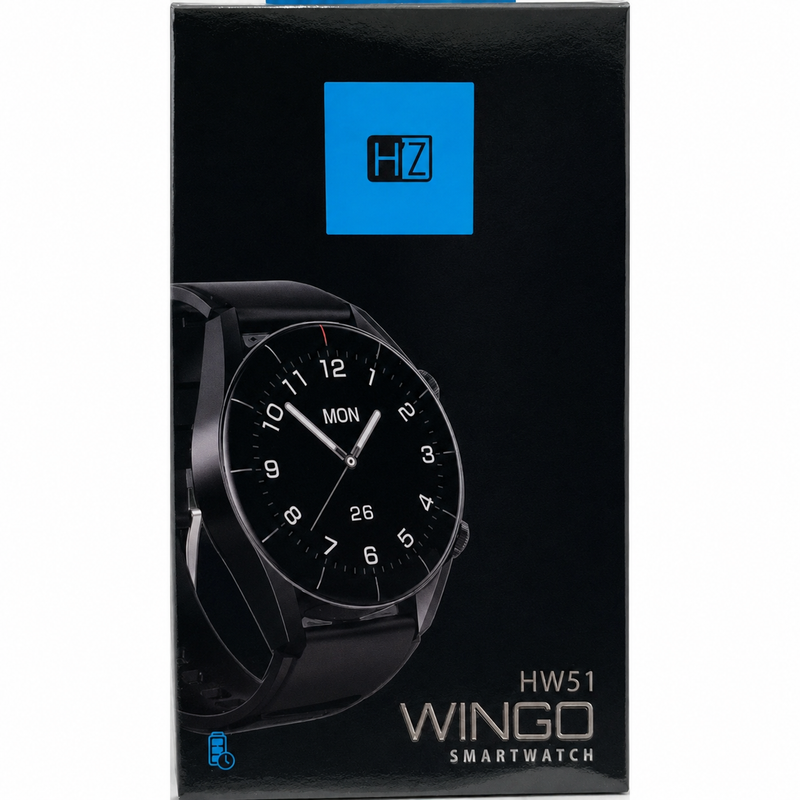 HEATZ Wingo Smart Watch ,Black | HW51