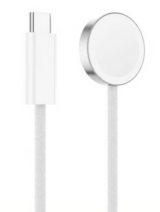 Green Lion Ultra Magnetic Charging Cable (Type-C Interface)3W for iWatch Series - White | GNIWCHULWH