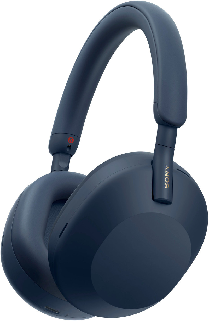 Sony Bluetooth Noise Cancelling Headset, Midnight Blue | WH1000XM5/L