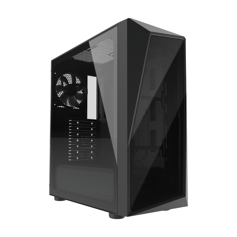 Cooler Master CMP 520L ATX Black Case | CP520-KGNN-S03