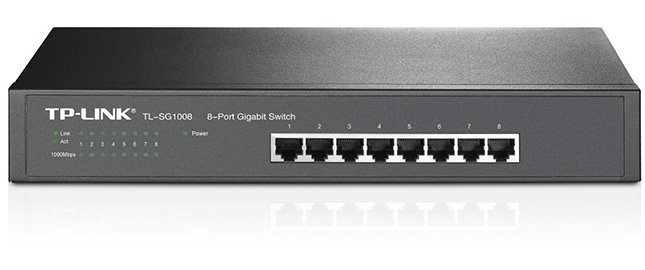 TPLINK TL-SG1008 8-Port Gigabit Desktop Switch