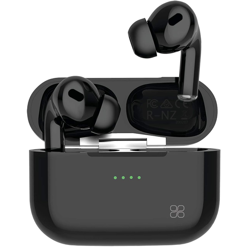 Promate Harmoni Pro True Wireless Earbuds - Black | HARMONI-PRO