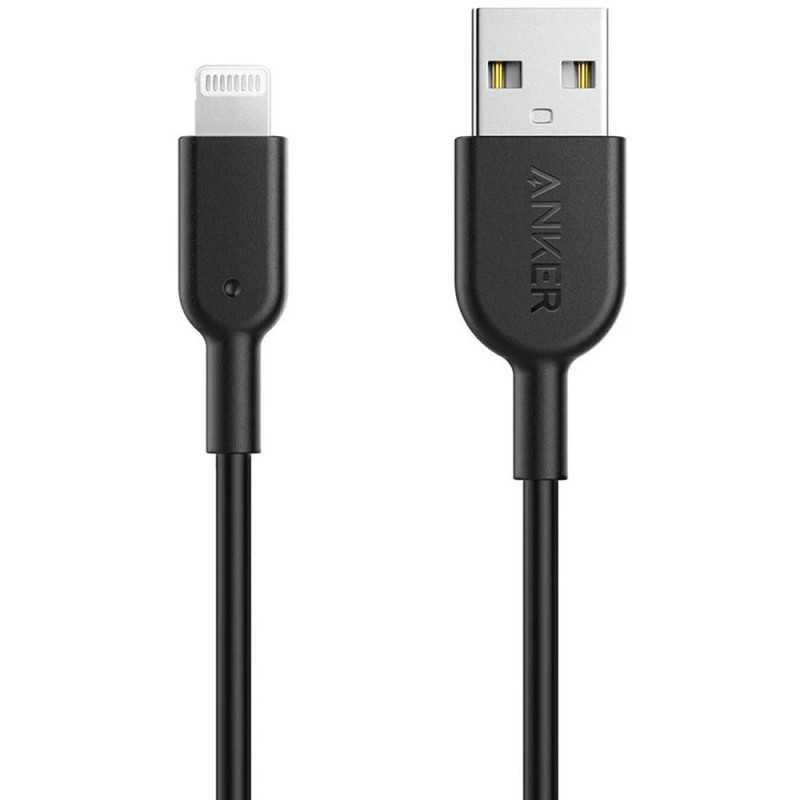 Anker Powerline II 3Ft Usb-A Cable With Lightning Connector, Black | A8432H12