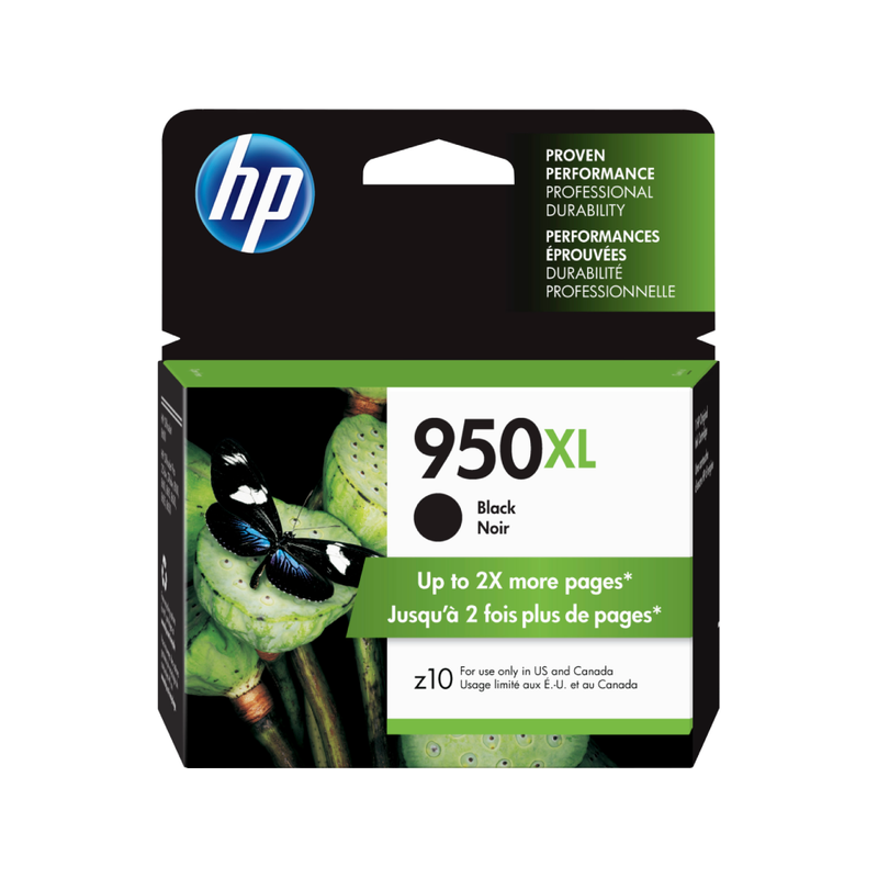 HP 950XL High Yield Original Ink Cartridge - Black | CN045AE