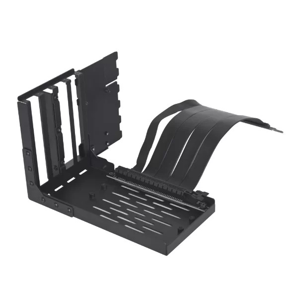 Lian Li Universal 4-slots Vertical Gpu Holder Kit ,Black (Full/mid) | VG4-4-V2X