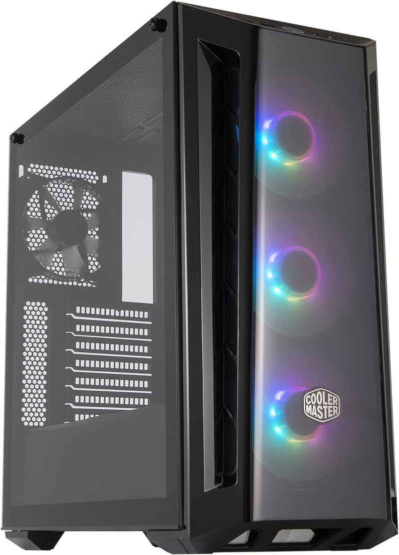 Cooler Master MasterBox 520 ARGB ATX Mid Tower Case - Tempered Glass | MB520-KGNN-S01