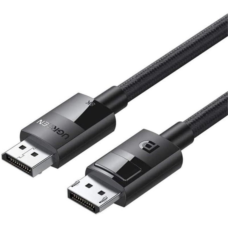 UGREEN 8K DisplayPort Male To Male 5M Black | 80394
