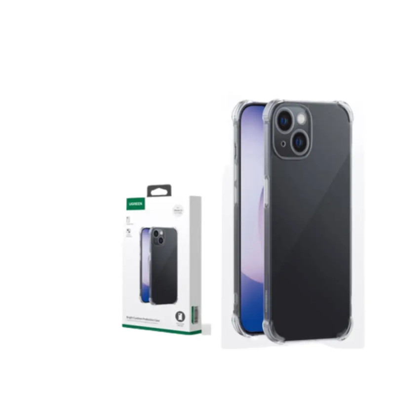UGREEN Cushion Protective Case for iPhone15 (Clear)| 25384