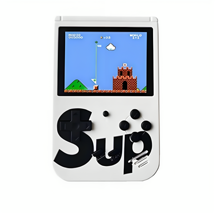 SUP 400 in 1 Games Handheld Retro Game Box - White