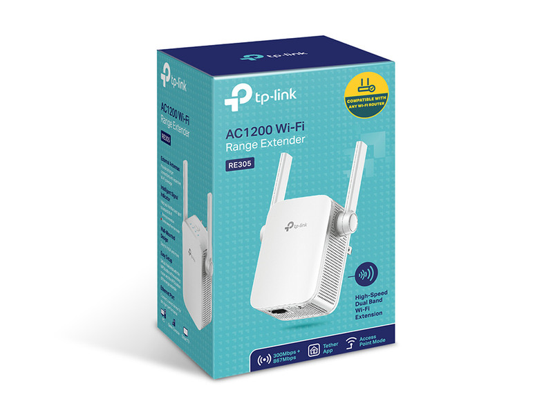 TPLINK RE305 AC1200 Wi-Fi Range Extender | RE305